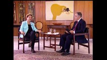 Dilma Rousseff concede entrevista exclusiva ao repórter Kennedy Alencar
