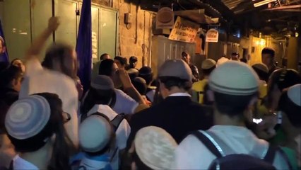 racist march held by 1500 far right israeli people..  oh, the irony.