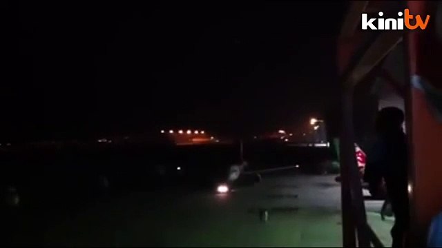 Gear rosak, tayar pecah, MH192 darat cemas di KLIA