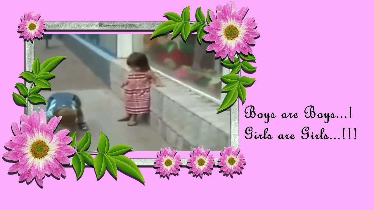 boys are boys. girls are girls.