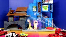 Disney Pixar Cars Sheriff Car McQueen Mater Save Francesco Bernoulli Lemons Fire Rescue Sq