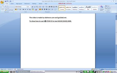 Mercedes Star Diagnose C3 works on S320