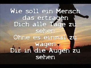 Philip Poisel - Wie soll ein Mensch das ertragen - Lyrics