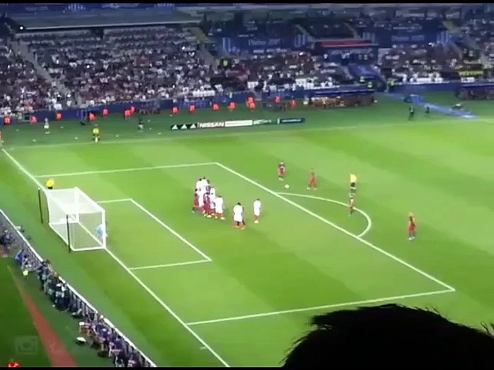 Lionel Messi: su golazo de tiro libre visto des...