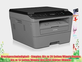 Brother DCP-L2500D Kompaktes 3-in-1 Monolaser-Multifunktionsger?t (Drucker Kopierer Scanner