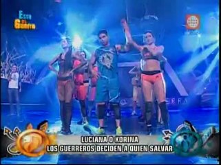 "Esto es guerra": Luciana fue eliminada de la competencia