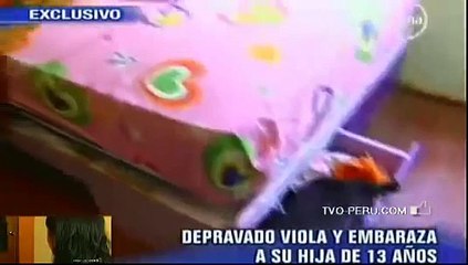 Hombre enfermo, violó y embarazo a su hija de 13 años