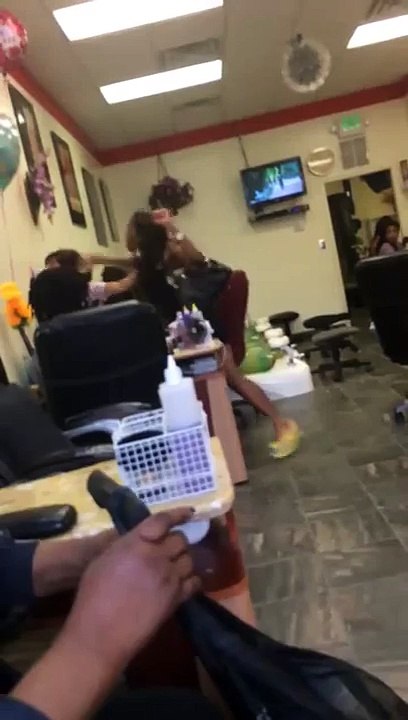 Nail Salon Fight