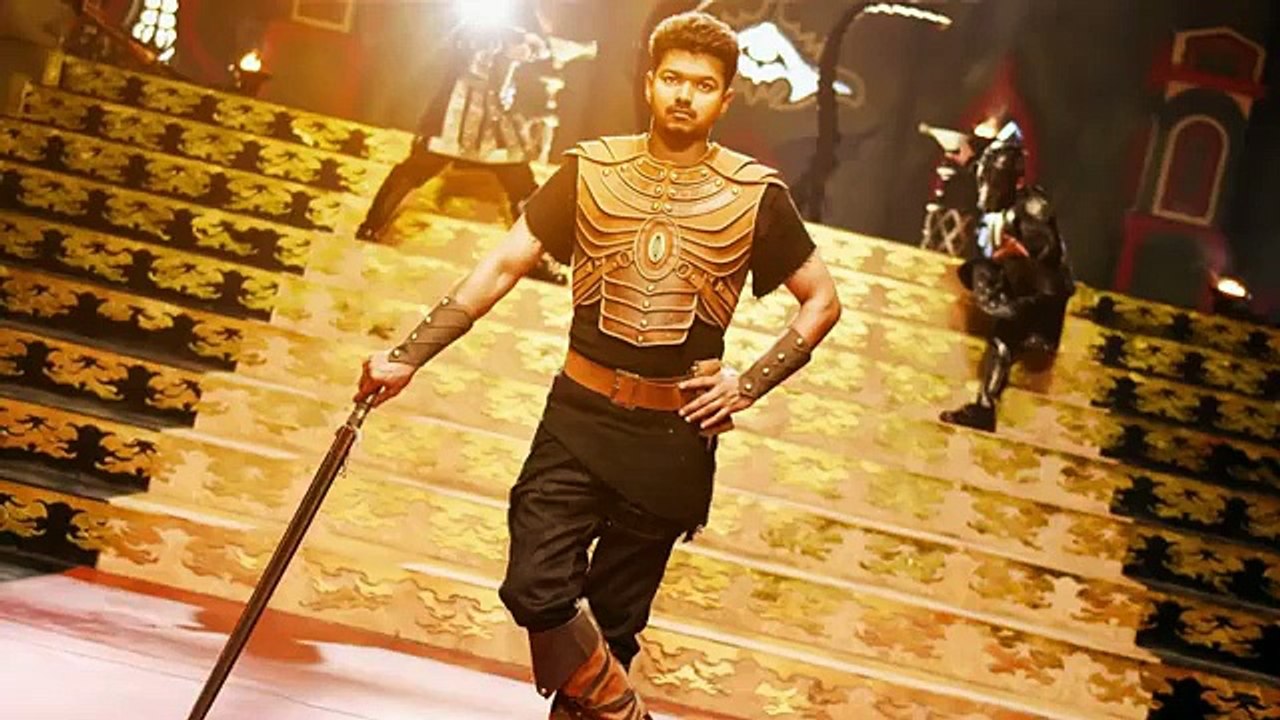 Puli - Jingiliya Lyric _ Vijay, Shruti Haasan, Hansika Motwani _ DSP _ Chimbu Deven