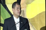 Discurso Presidente Rafael Correa en la inauguración de la Plaza Ecuador