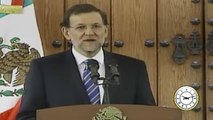 Mariano Rajoy defiende desde México al Rey de España