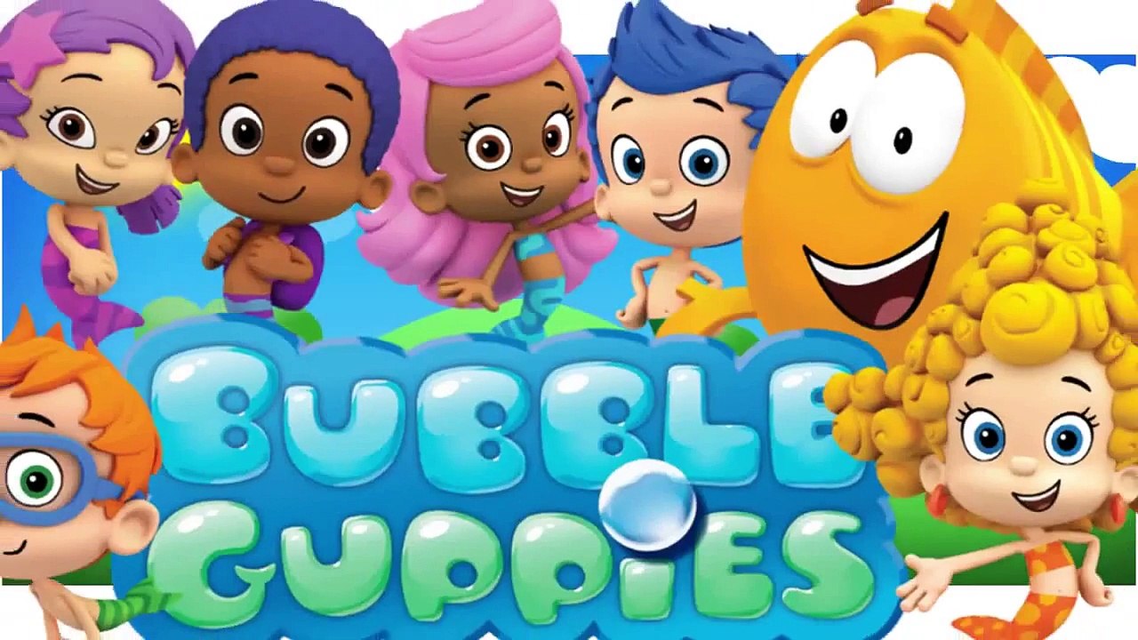 Bubble Guppies Cartoon Animation Finger Family Nursery Rhymes