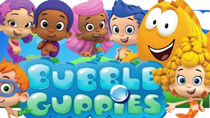 Bubble Guppies Cartoon Animation Finger Family Nursery Rhymes