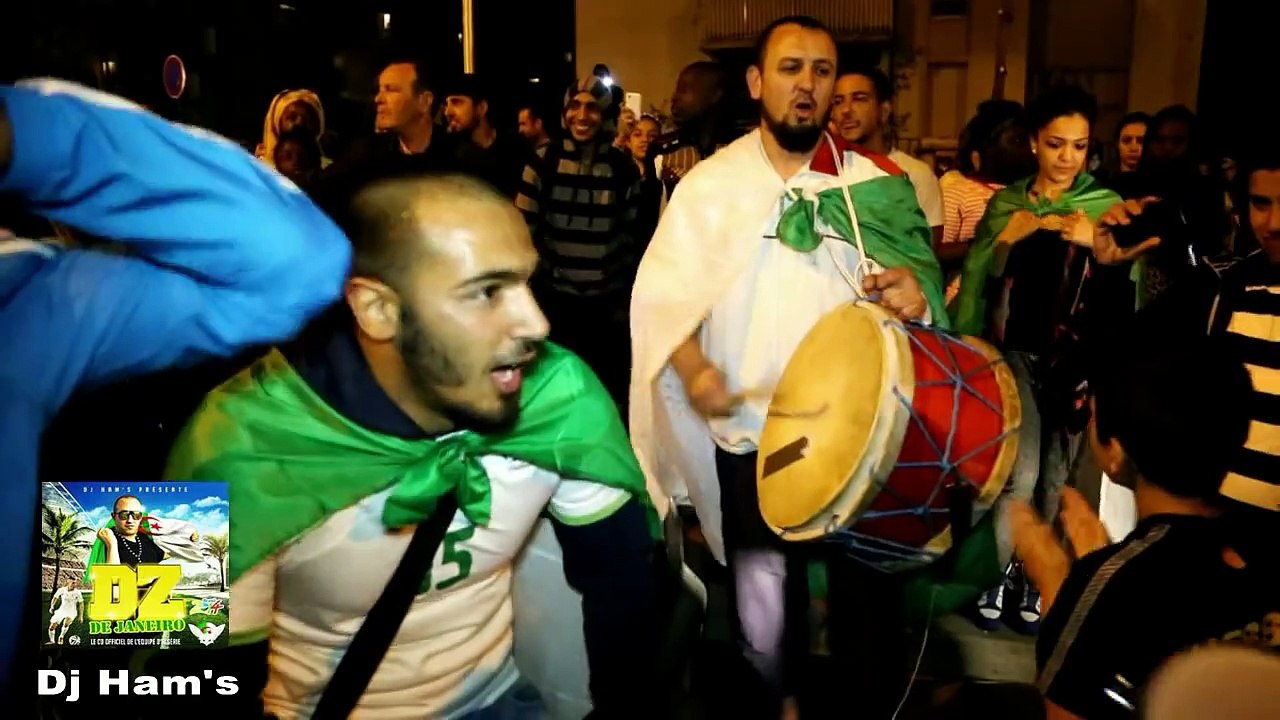 les DZ d' aulnay sous bois en mode one two three viva l'algerie