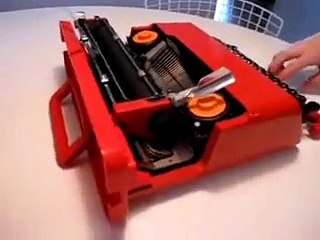 1971 Radio Ad for Olivetti Valentine Mechanical Typewriter