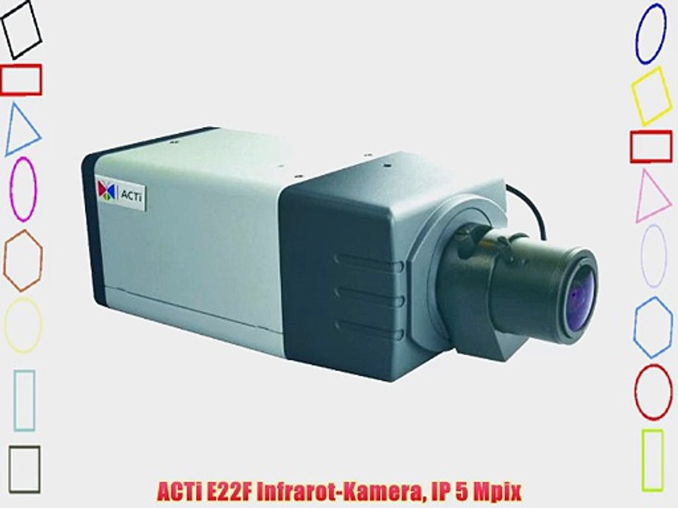 ACTi E22F Infrarot-Kamera IP 5 Mpix