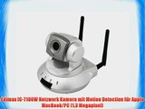 Edimax IC-7100W Netzwerk Kamera mit Motion Detection f?r Apple MacBook/PC (13 Megapixel)