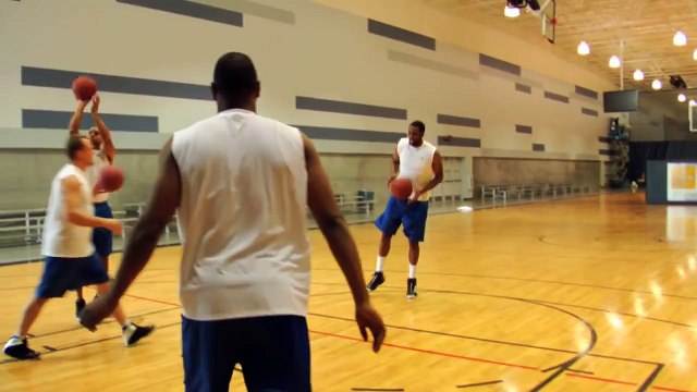 Spud Webb Can Still Dunk!