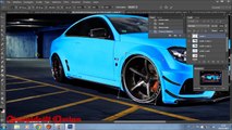 Mercedes Benz C63 AMG Virtual Tuning Photoshop