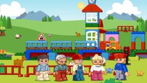 Lego Duplo Trains | Cartoon about lego train | Cartoon Lego Trains for kids