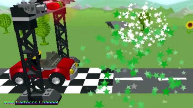 Cartoon about Red Racing Car | Lego Juniors Create and Cruise | Cartoon Lego | Cars for ki