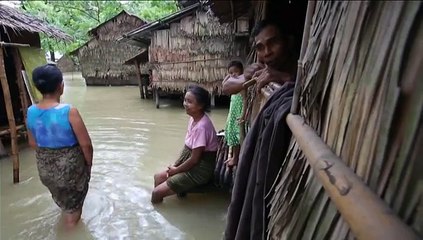 Muerte y destrucción en Birmania por inundaciones [VIDEO]