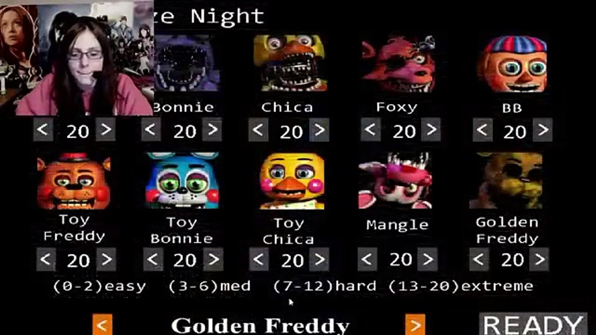 10 20 Golden Freddy Mode Fnaf 2 Night 7 Five Nights At Freddys 2 Garrys Mod Venturiantale - fnaf 2 golden freddy head