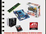 One PC Aufr?st-PC | AMD FX-Series Bulldozer FX-8350 8x 4.00GHz | montiertes Aufr?stset | Mainboard:
