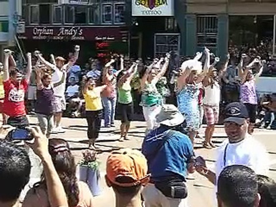 Hit and Run Hula - 17th and Market in the Castro