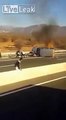 LiveLeak - Brave man saves crash victim from fire after accident-copypasteads.com