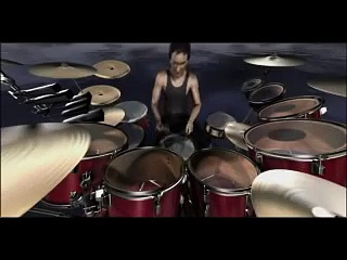 ─▻[Neil Peart] Animation - Drummer From Rush Playing YYZ (PART 1 ...