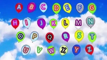 ABC Alphabet Song with Lyrics Talking Ape with Balloons