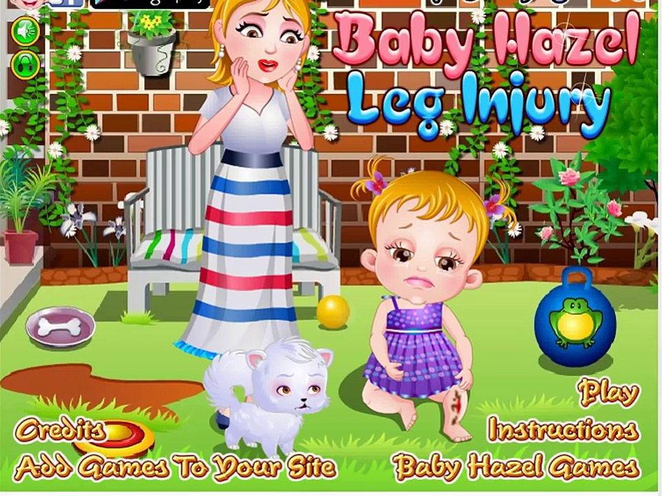 Baby Hazel Leg Injury - Game Video - Cartoon - For Children Kids - full episodes