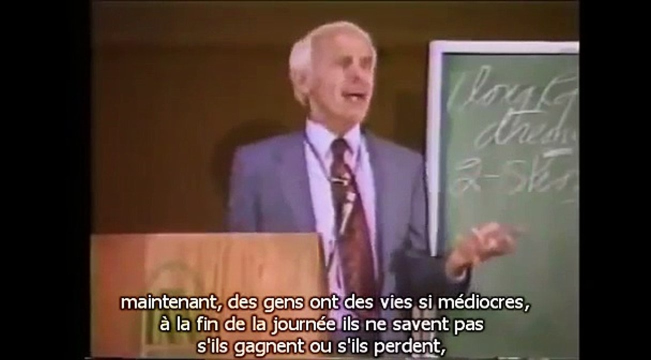 Jim Rohn en francais 1/5 - Vous devez rever ! Développement personnel, liberté financière