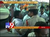 Vishaka fishermen protest over construction of NTPC Thermal power plant