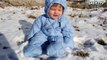 Cute Babies Playing in the Snow First Time Compilation 2015 [NEW HD VIDEO]