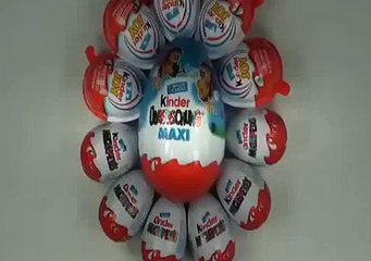 ★★★ 150 Kinder Surprise Eggs Peppa Pig Barbie Disney Frozen Cars 2 Thomas Spongebob Pixar