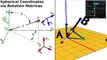 Rotation Matrices: Derivation of Spherical Coordinates via Multiple Rotations