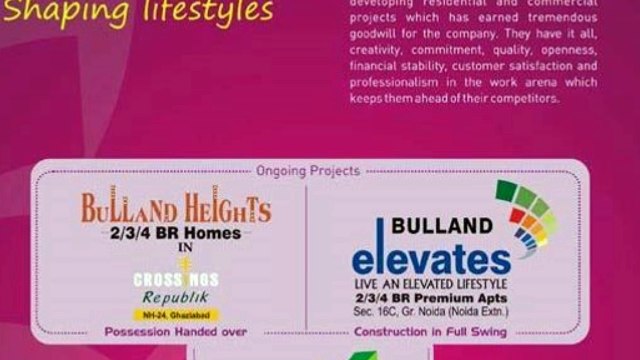 Bulland Calisto Greater Noida West -Noida Extension TOP 2 BHK Flat