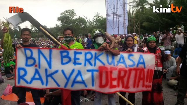 Anwar gagal hadir bersama 10,000 di Baling