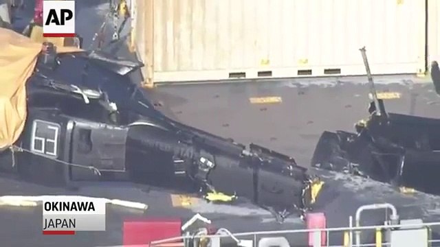 U.S. Army Helicopter Crashes During Landing - Raw Video