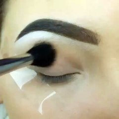 Eye Makeup & Eyebrow shape for Girls Tips No   (302)