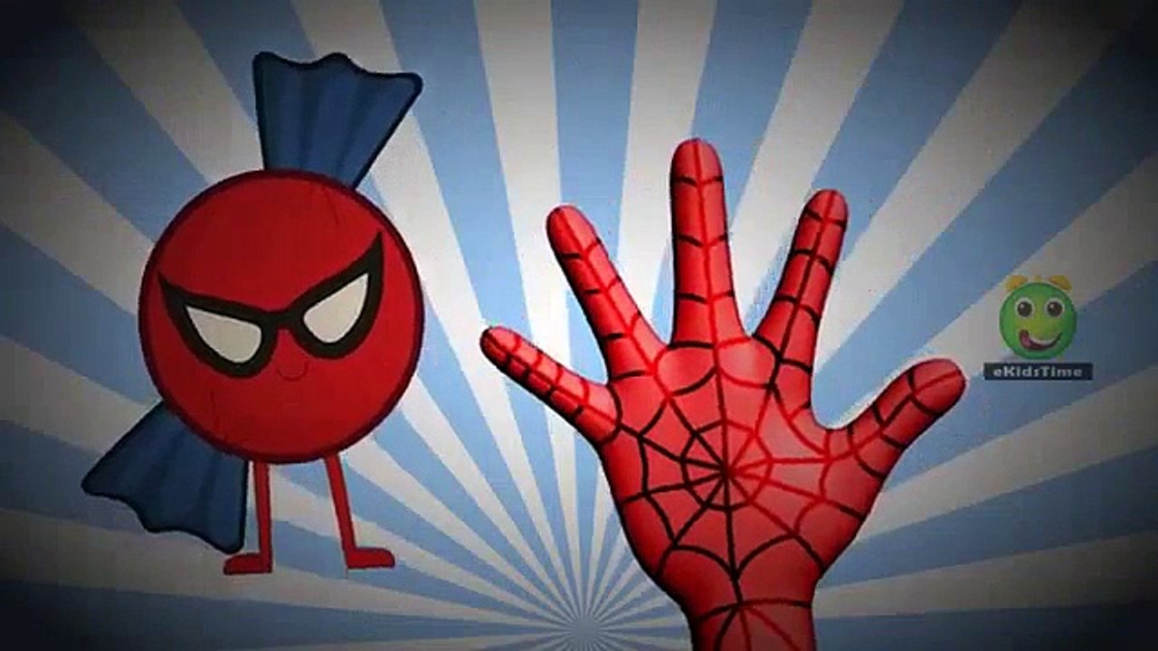 SuperHeroes Cartoons Singing Finger Family Nursery Rhymes For Children And Kids