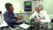 F1 Exhibit - Eddie Jordan talks in-depth with Bernie Ecclestone about F1 finances