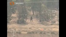 القوات الجوية الاسرائيلية تسقط طائرة بدون طيار