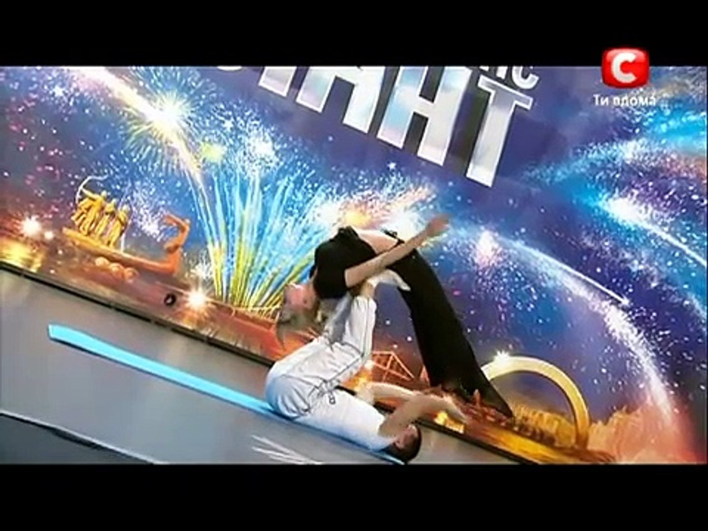 «Україна має талант-3» Львов- Учитель и Ученица (йога) 2ч