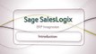 Enterprise Resource Planning (ERP) Integration for Sage SalesLogix - Introduction