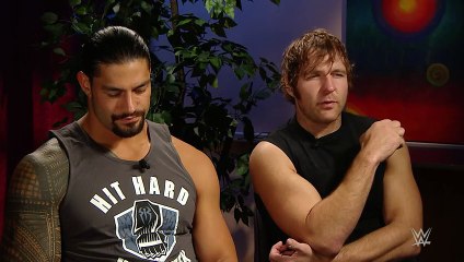 Dean Ambrose & Roman Reigns prepare for “war” at SummerSlam- WWE.com Exclusive, Aug. 12, 2015