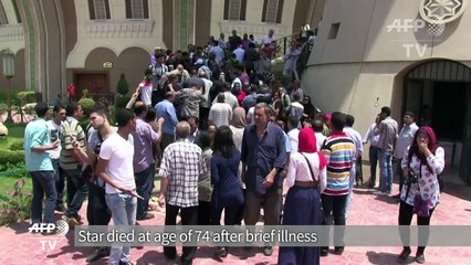 Egyptian actor Nour al-Sharif buried in Cairo