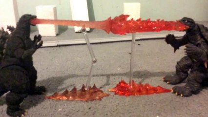 Godzilla vs gamera stop motion